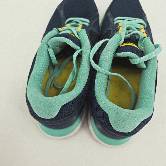 Nike Dual Fusion Livestrong Teal & Navy Running Shoes 554693-307 Women's 10 - Picture 7 of 9